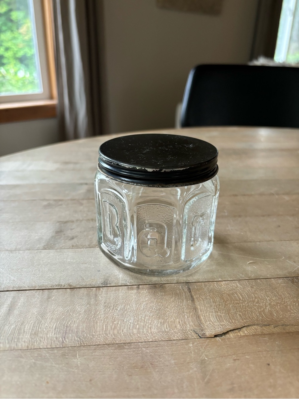 Antique Barbasol Jar